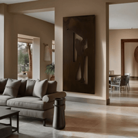 The Open - Metal Wall Art - Umber