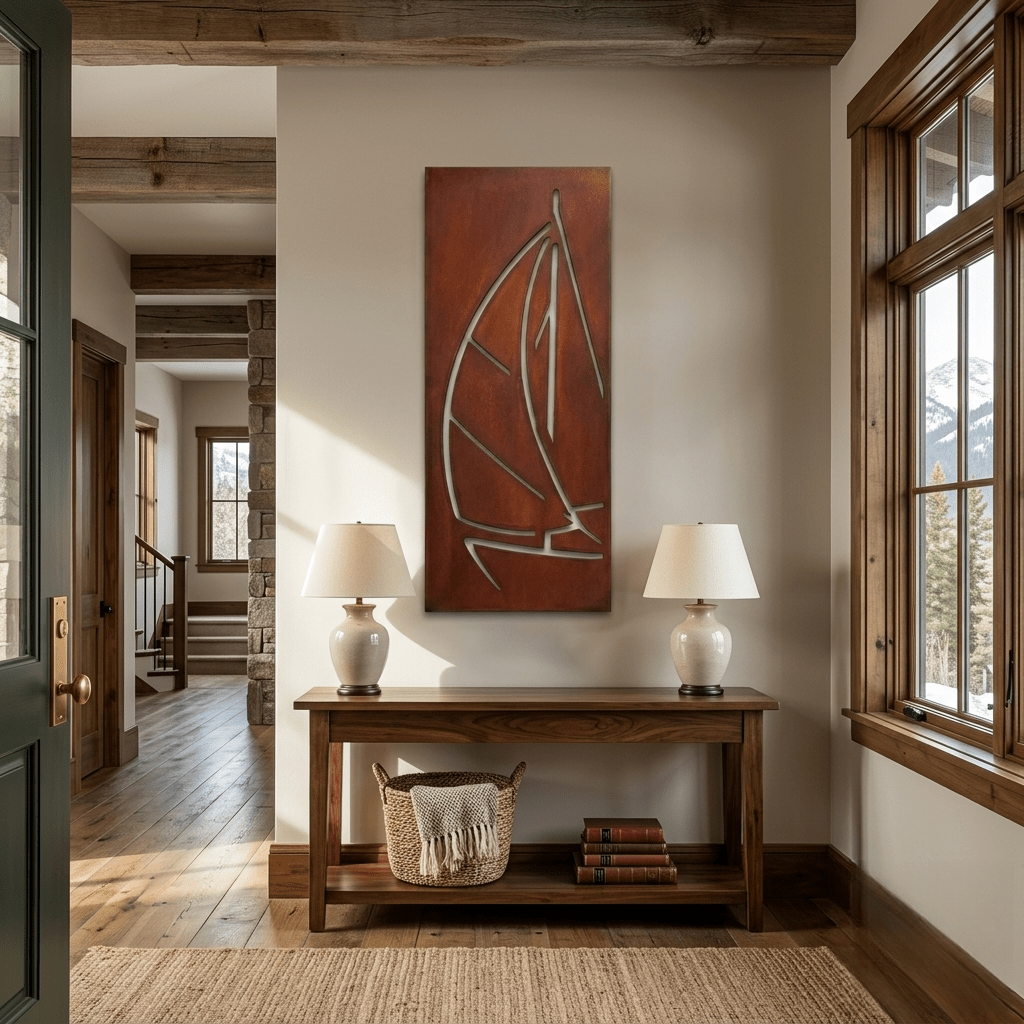 The Open Sail - Metal Wall Art - Oxide - Anthem Classic