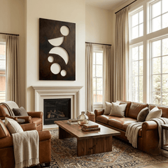 The Orbit - Metal Wall Art - Umber - Anthem Classic