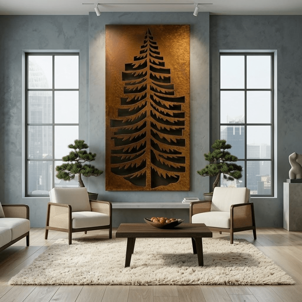 The Oregon Douglas Fir - Metal Wall Art - Anthem Classic