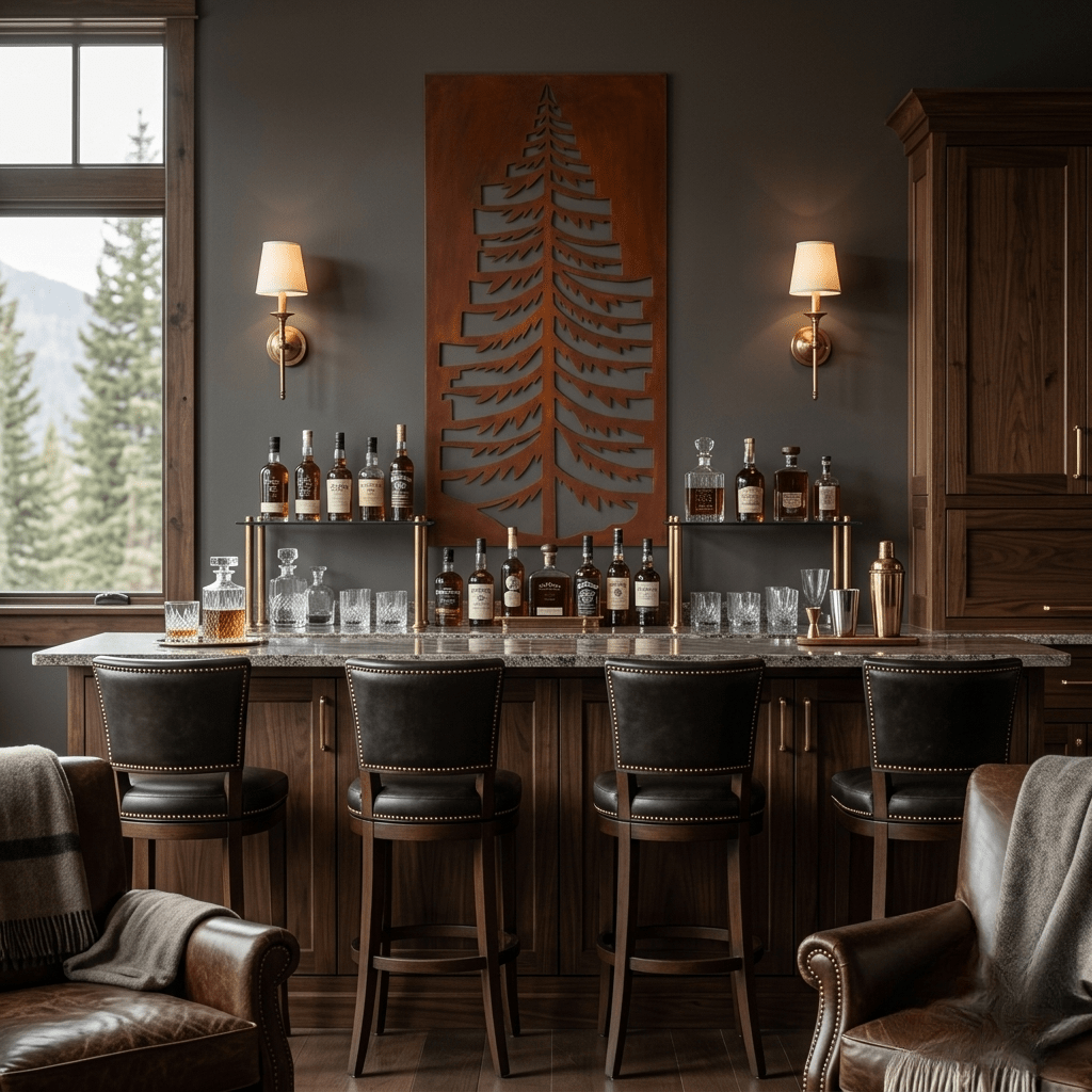 The Oregon Douglas Fir - Metal Wall Art - Oxide - Anthem Classic