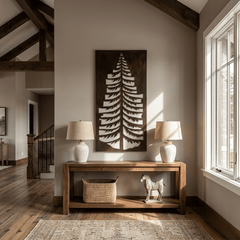 The Oregon Douglas Fir - Metal Wall Art - Umber - Anthem Classic