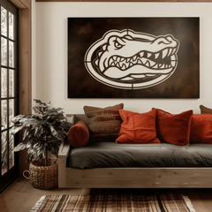 The Oval Gator - Metal Wall Art - Landscape - Anthem Classic