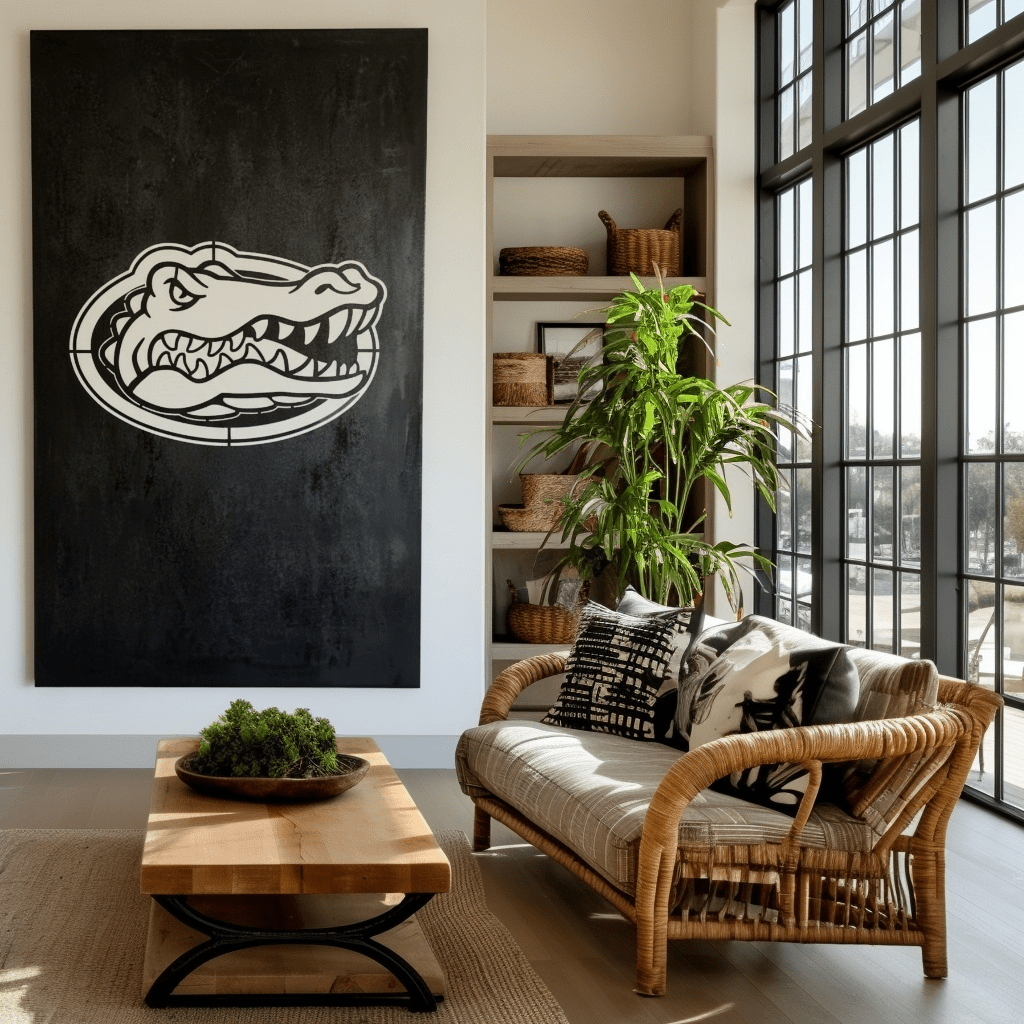 The Oval Gator - Wall Art - Portrait Forge - Anthem Classic