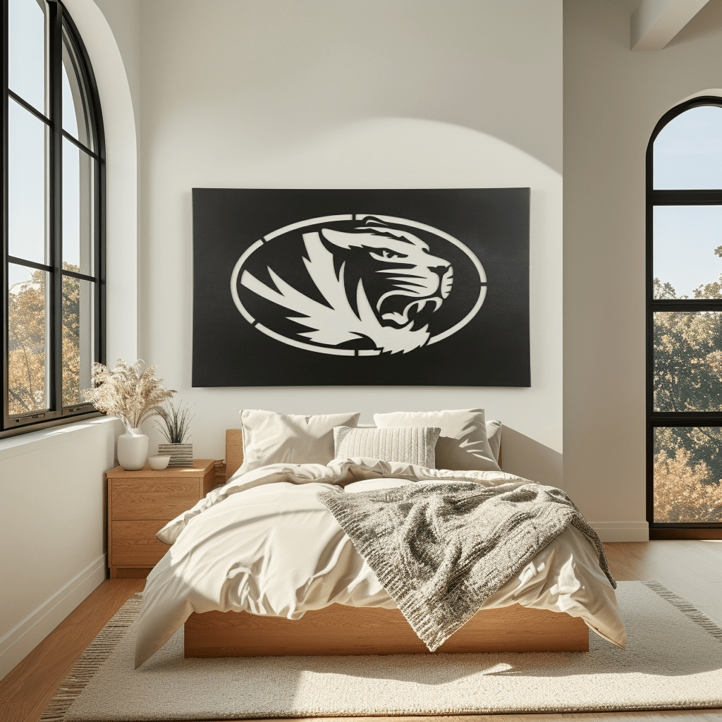 The Oval Tiger - Metal Wall Art - Landscape Forge - Anthem Classic