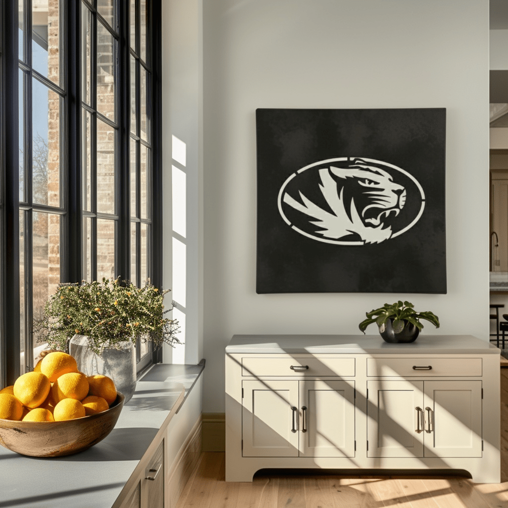 The Oval Tiger - Metal Wall Art - Square Forge - Anthem Classic