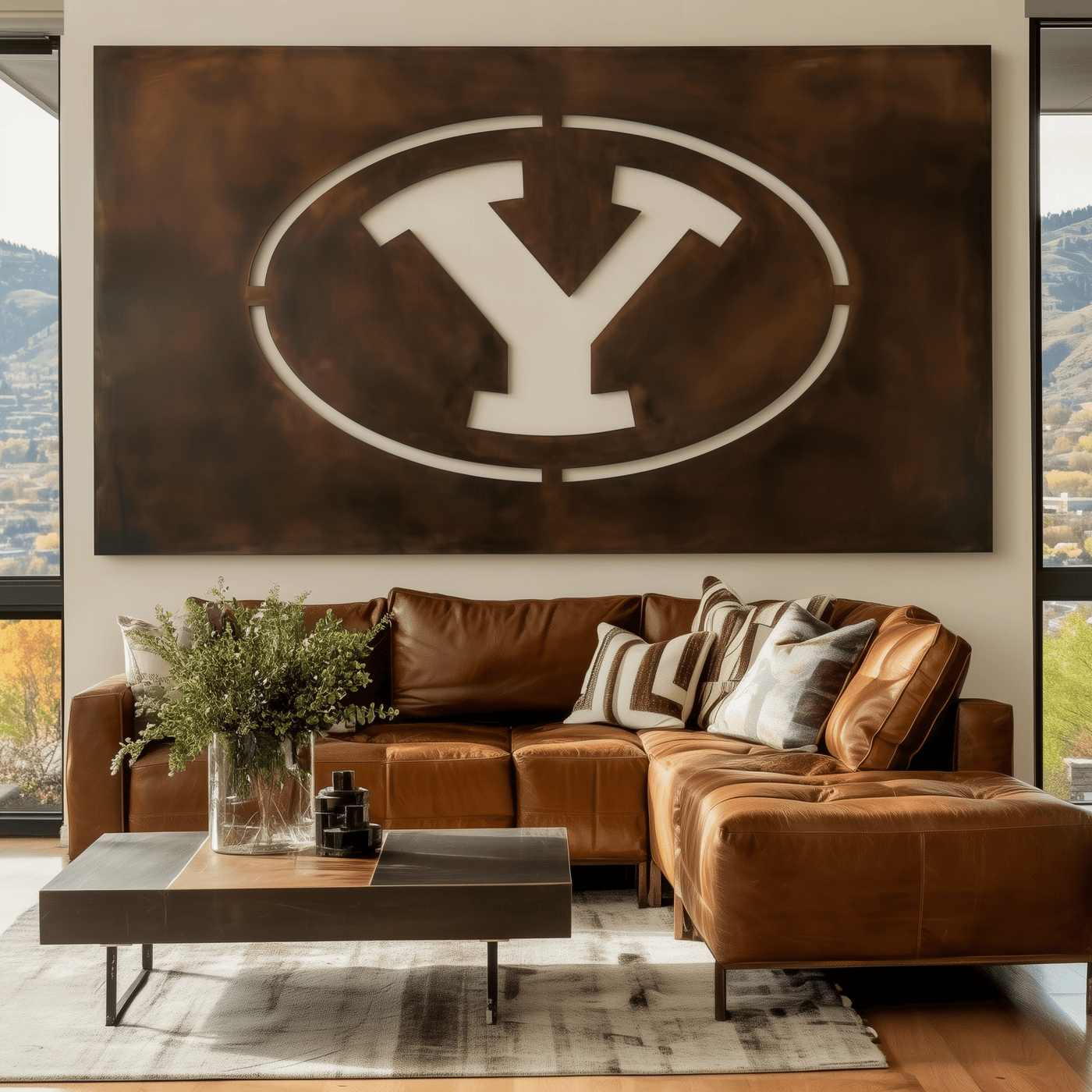 The Oval Y - Metal Wall Art - Landscape Forge - Anthem Classic