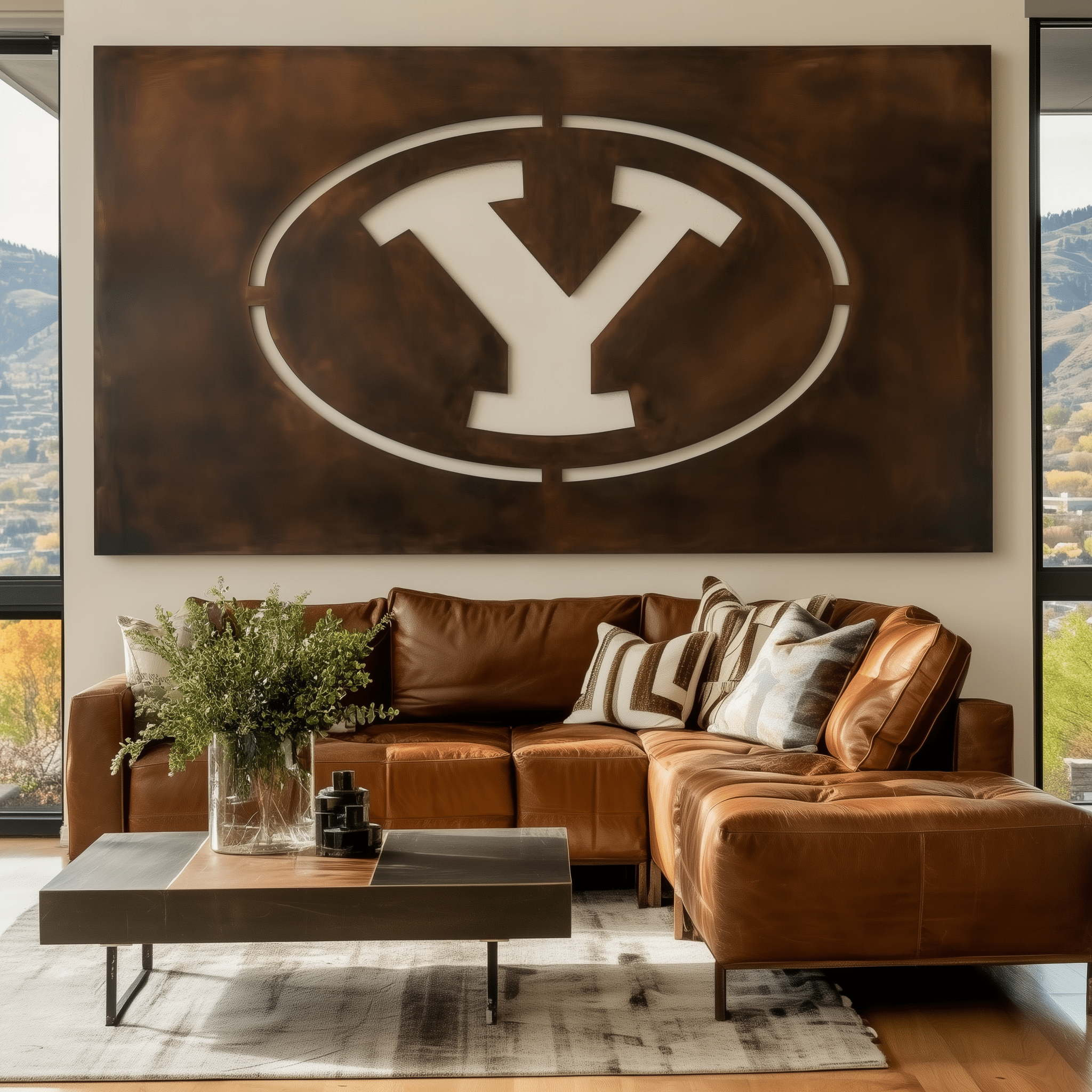 The Oval Y - Metal Wall Art - Landscape Forge - Anthem Classic
