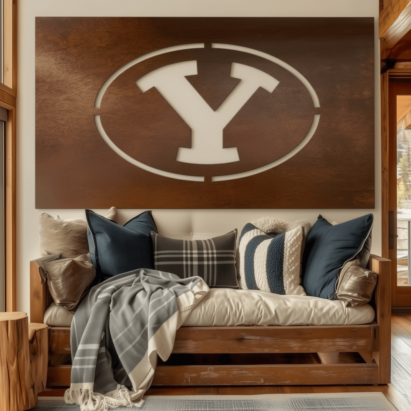 The Oval Y - Metal Wall Art - Landscape Forge - Anthem Classic