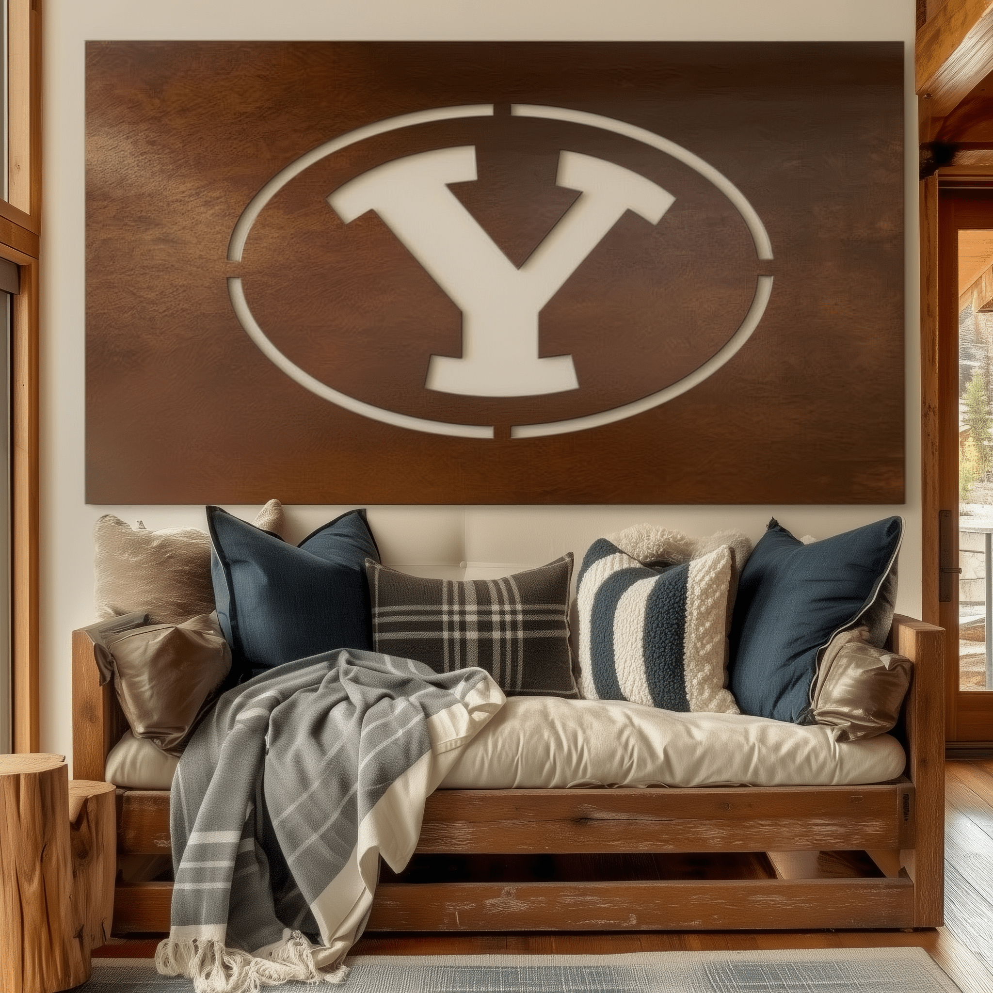 The Oval Y - Metal Wall Art - Landscape Forge - Anthem Classic