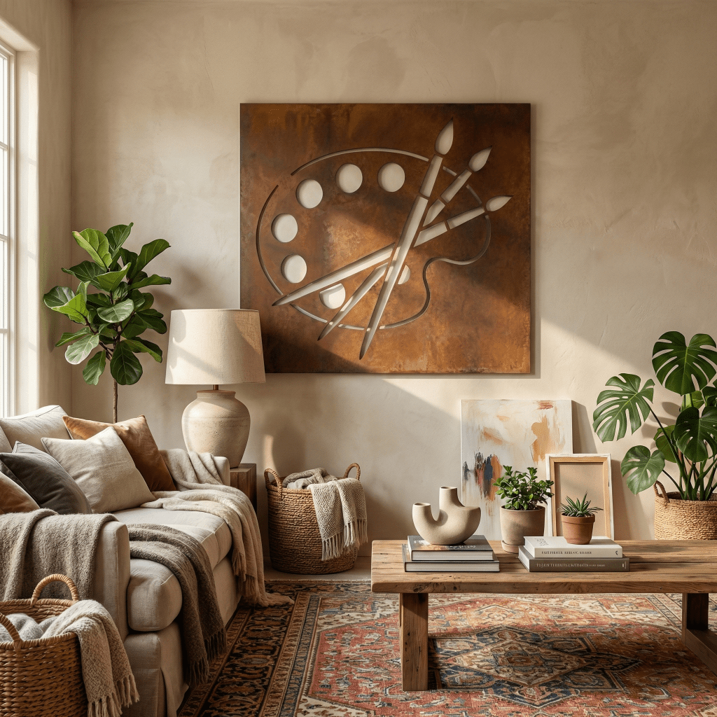 The Painter's Palette - Metal Wall Art - Anthem Classic