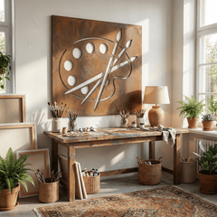 The Painter's Palette - Metal Wall Art - Anthem Classic