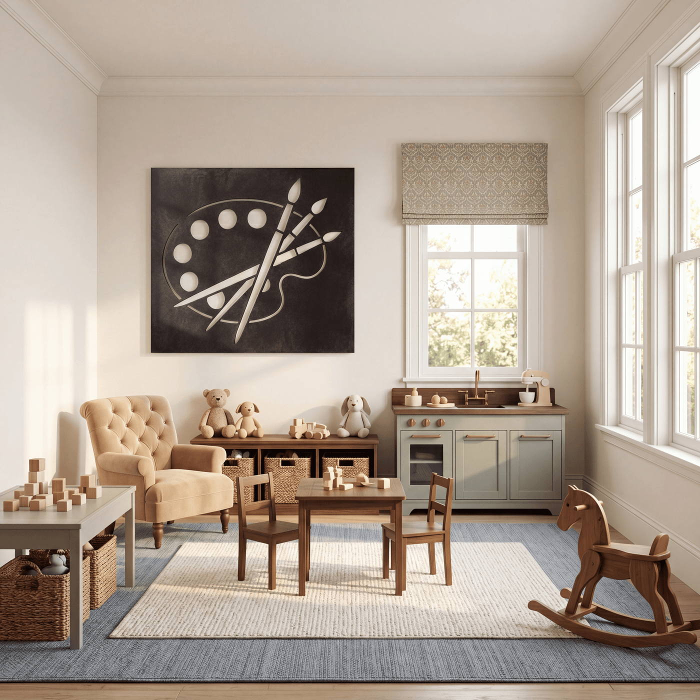 The Painter's Palette - Metal Wall Art - Forge - Anthem Classic