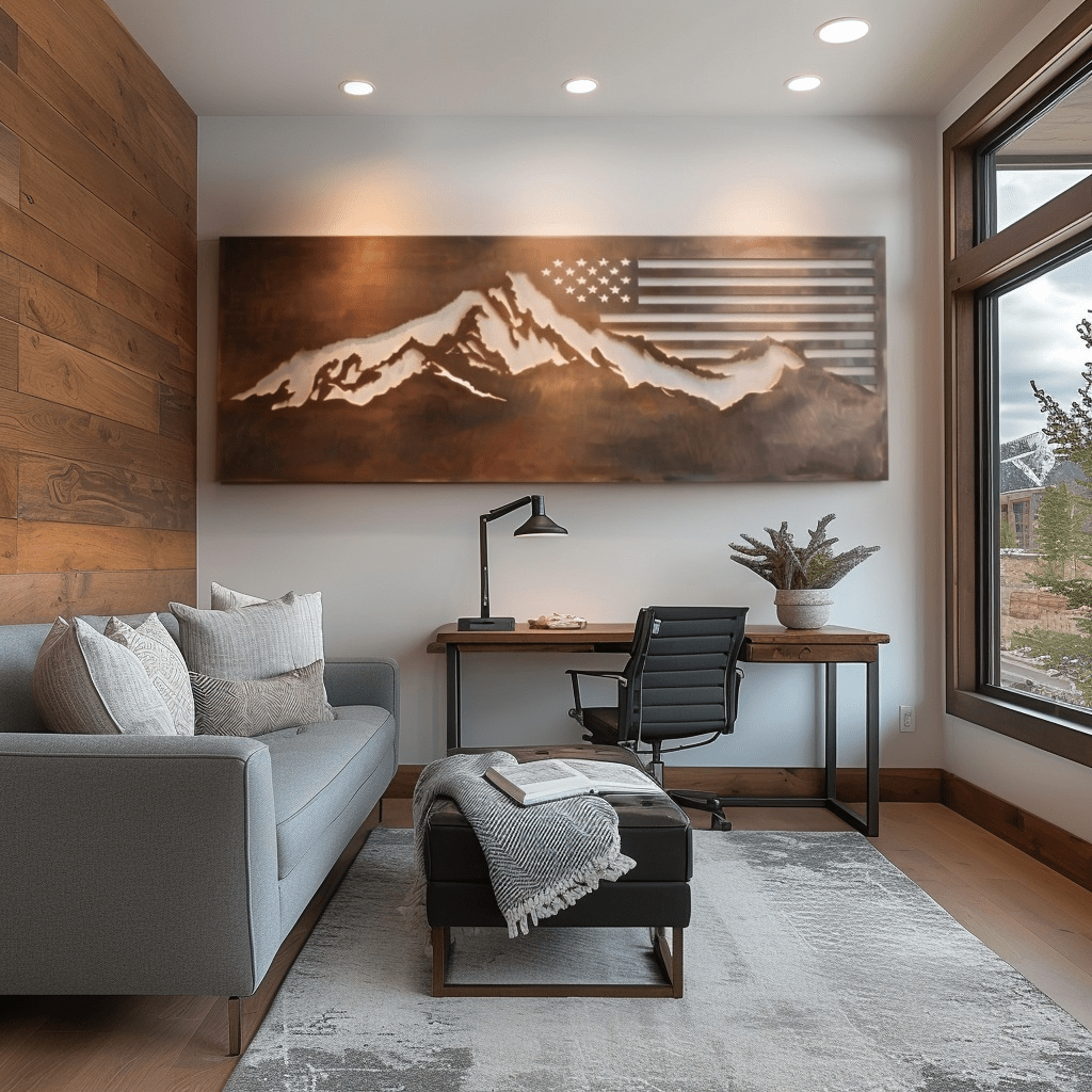 The Patriot - Metal Wall Art - Anthem Classic