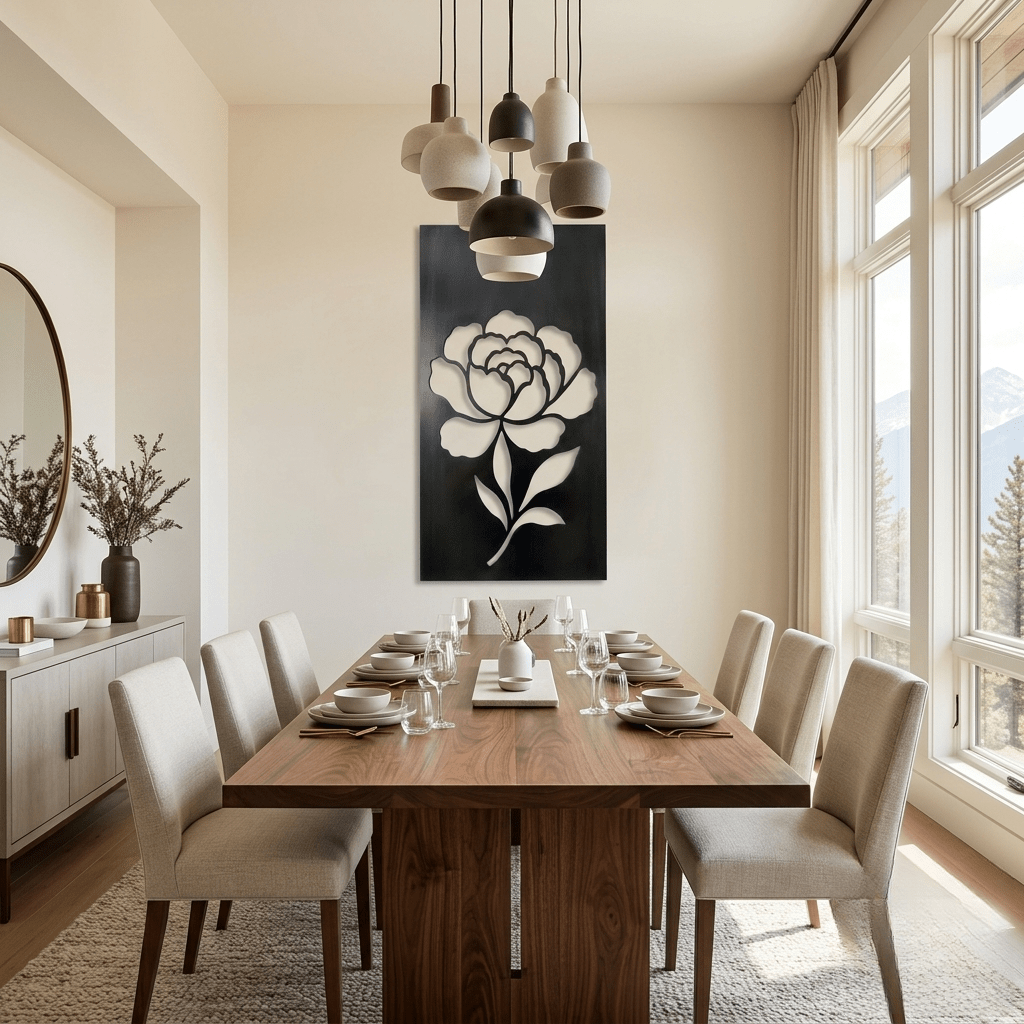 The Peony - Metal Wall Art - Forge - Anthem Classic