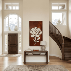 The Peony - Metal Wall Art - Oxide - Anthem Classic