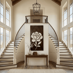The Peony - Metal Wall Art - Umber - Anthem Classic