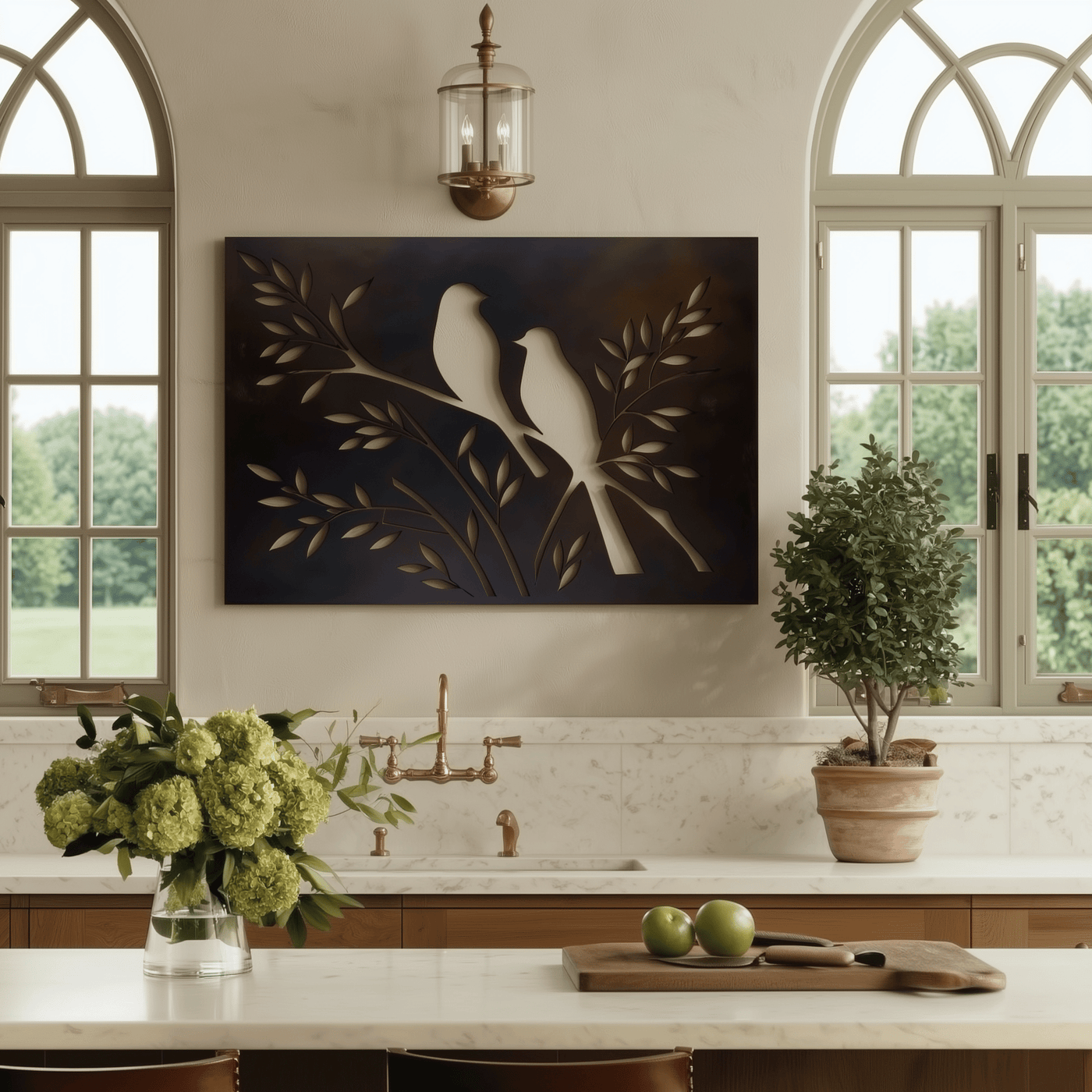 The Perch - Metal Wall Art - Anthem Classic