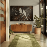 The Perch - Metal Wall Art - Umber