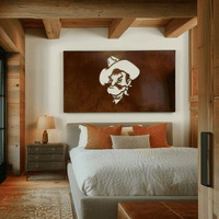 The Pete - Metal Wall Art - Landscape - Oxide