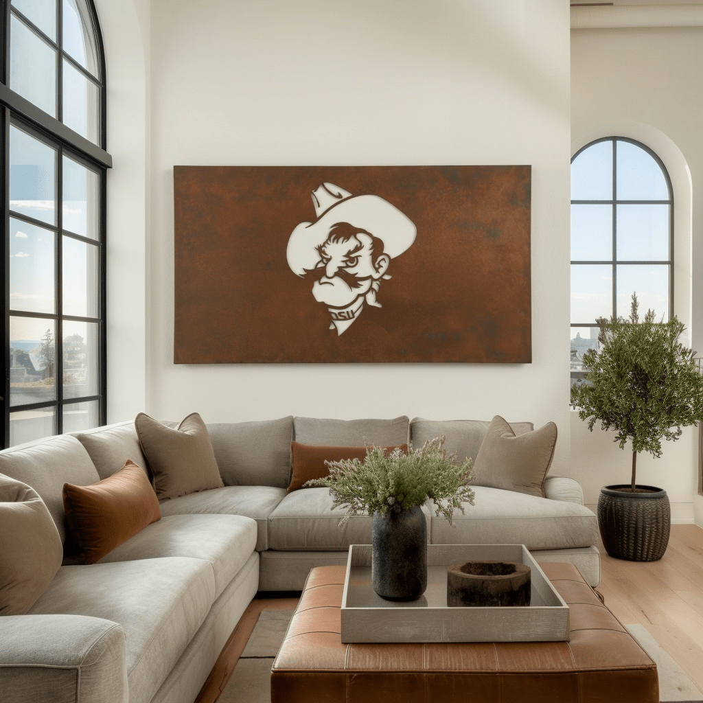 The Pete - Metal Wall Art - Landscape Umber - Anthem Classic