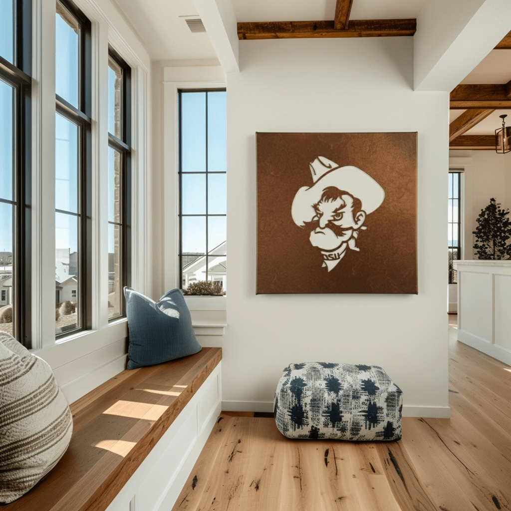 The Pete - Metal Wall Art - Square Umber - Anthem Classic