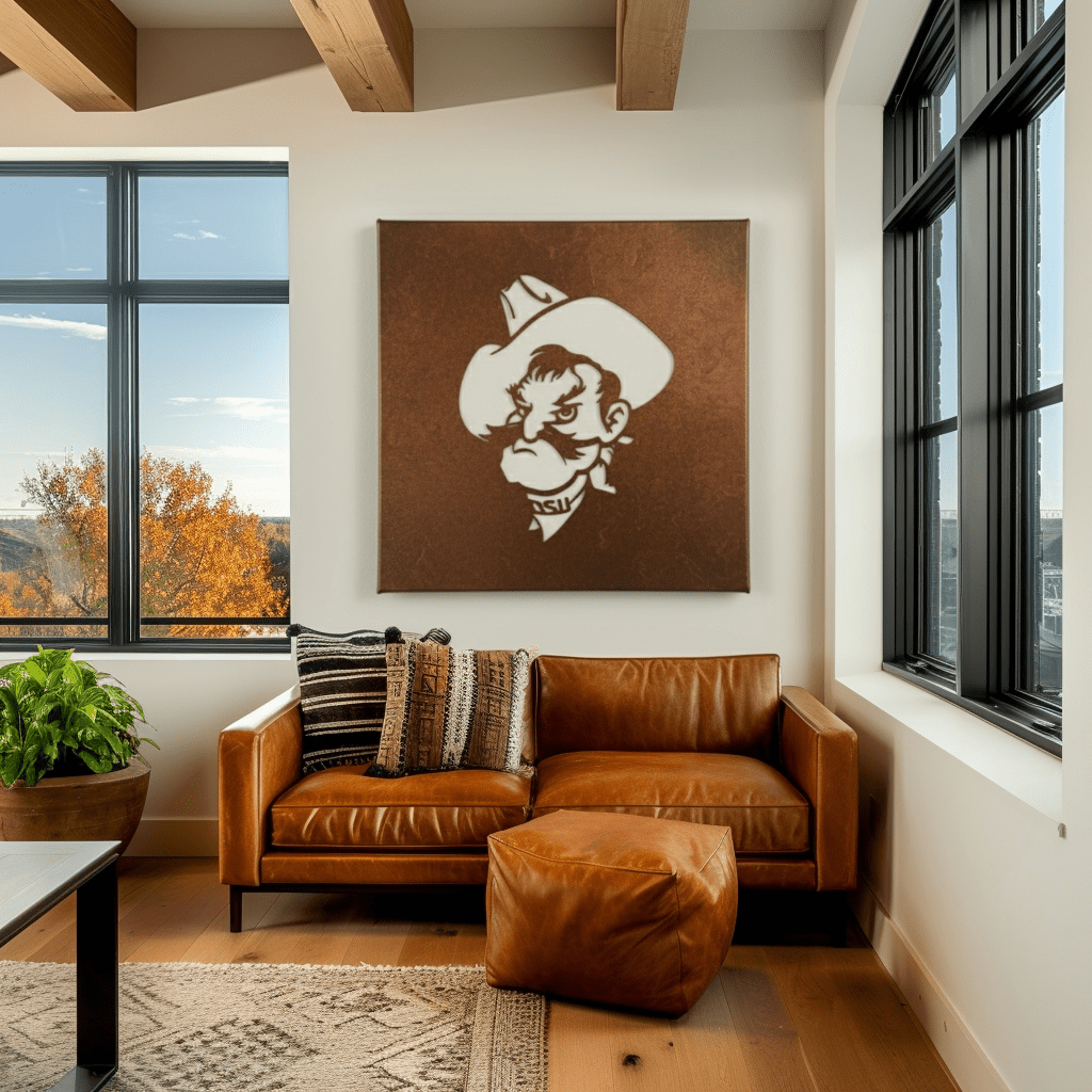 The Pete - Metal Wall Art - Square Umber - Anthem Classic