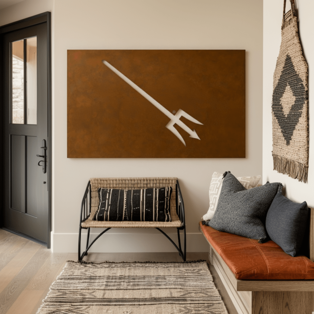 The Piercing Pitchfork - Wall Art - Landscape Umber - Anthem Classic