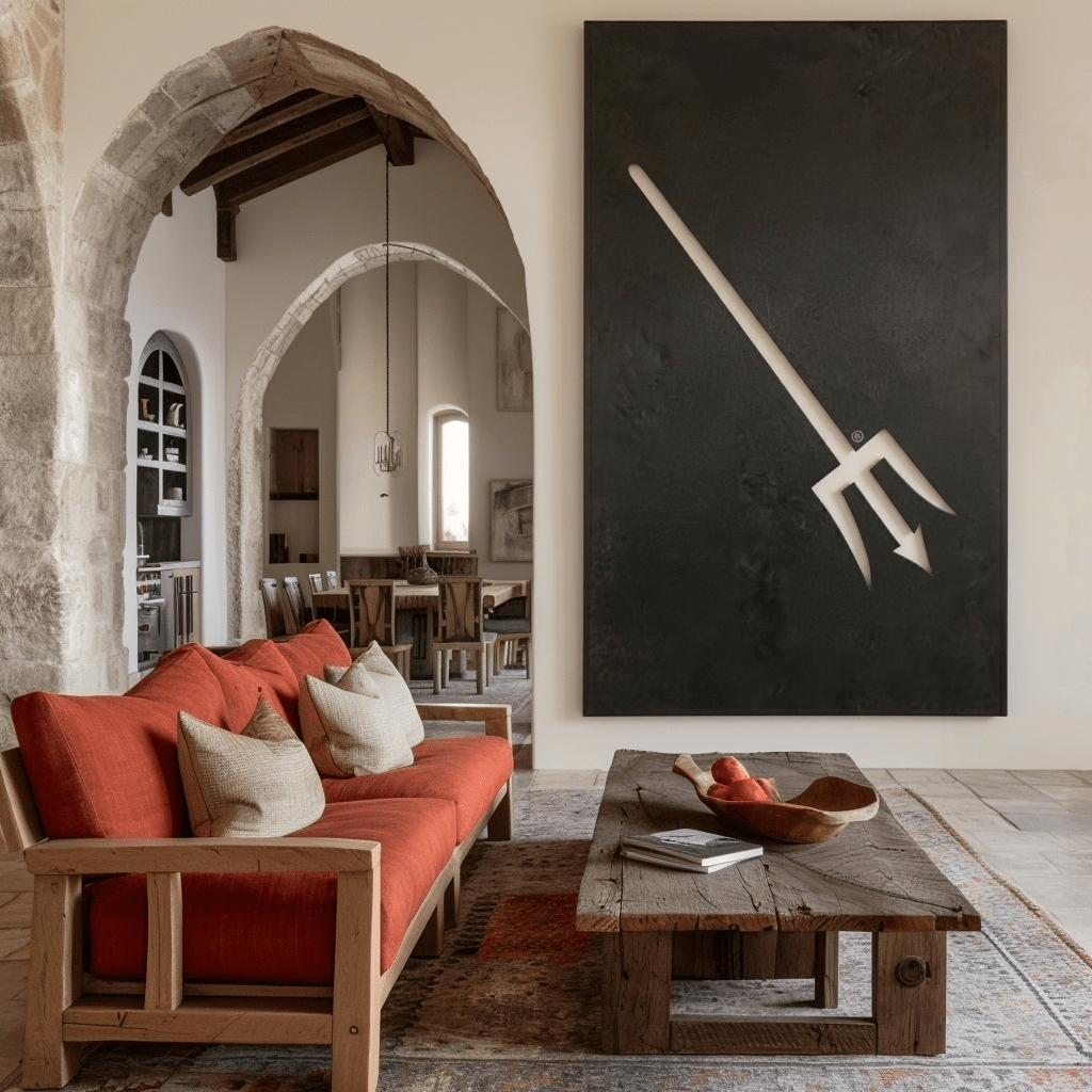 The Piercing Pitchfork - Wall Art - Portrait Forge - Anthem Classic