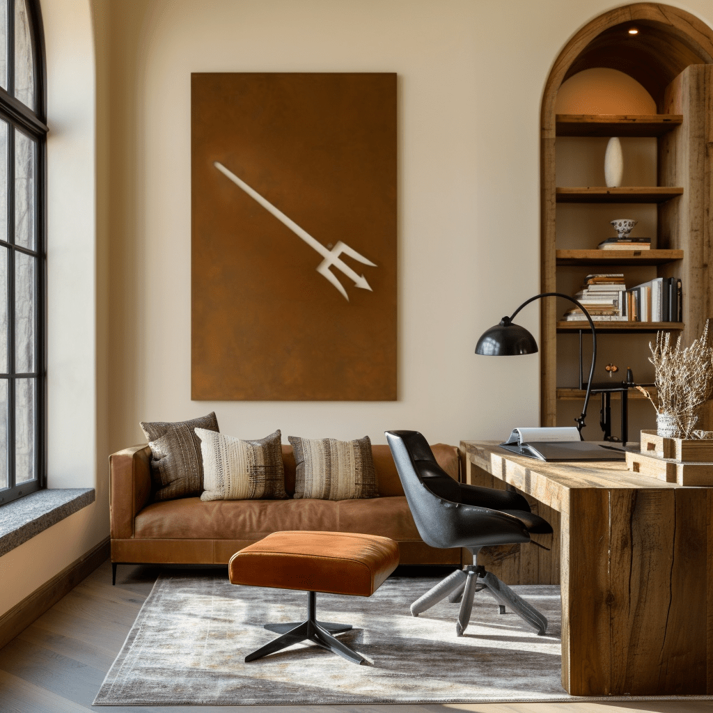 The Piercing Pitchfork - Wall Art - Portrait Umber - Anthem Classic