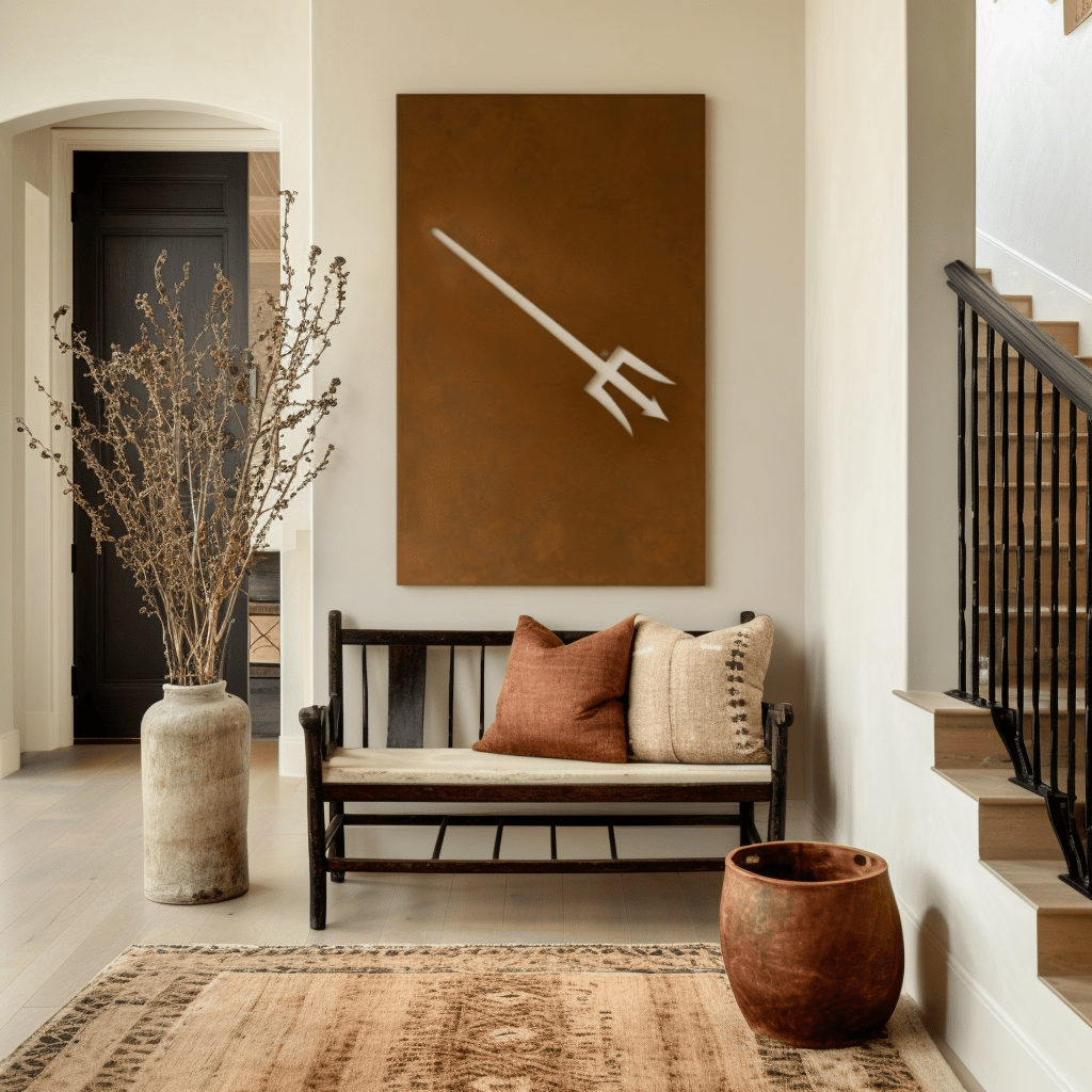 The Piercing Pitchfork - Wall Art - Portrait Umber - Anthem Classic