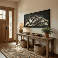 The Pike's Peak - Metal Wall Art - Forge