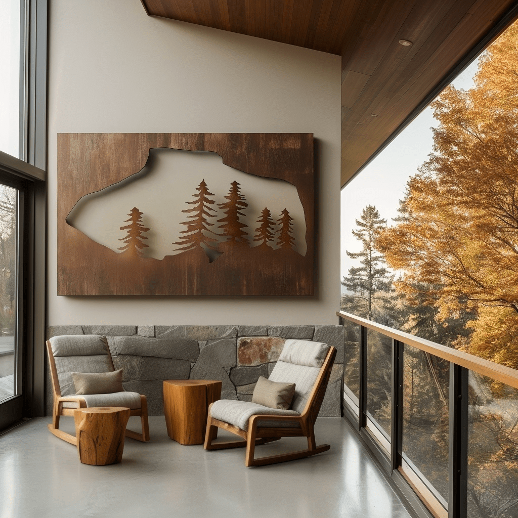 The Pilot Mountain - Metal Wall Art - Anthem Classic