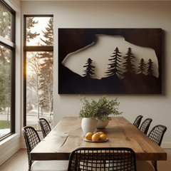 The Pilot Mountain - Metal Wall Art - Anthem Classic