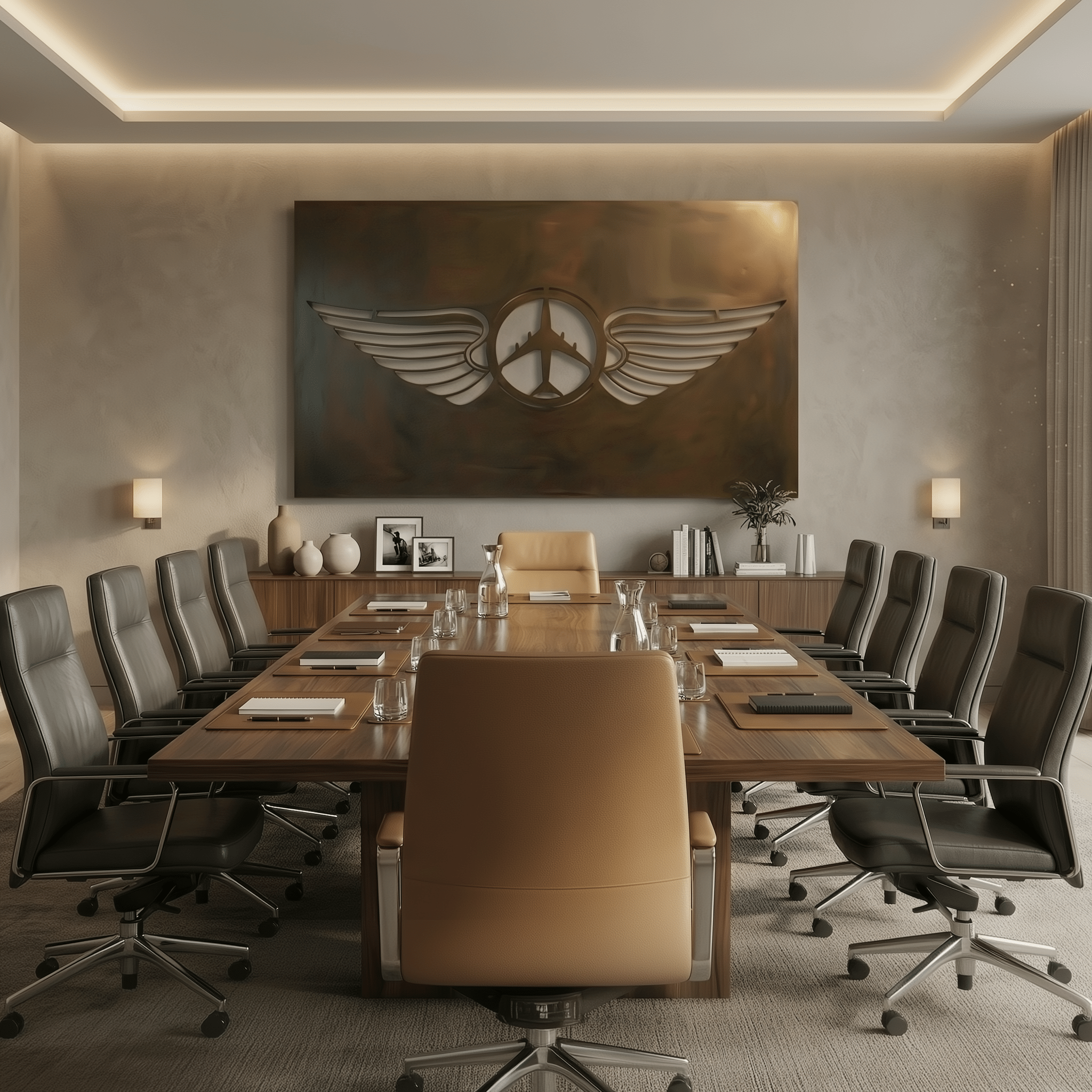 The Pilot's Badge - Metal Wall Art - Anthem Classic