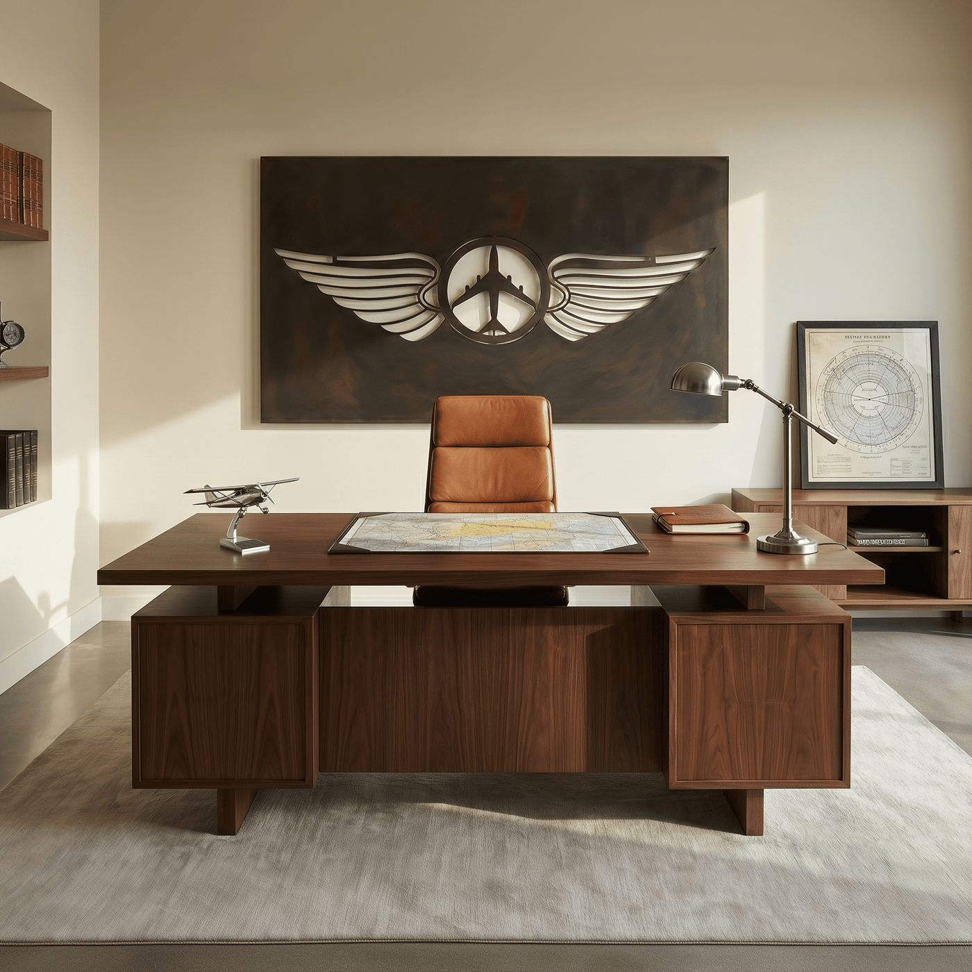 The Pilot's Badge - Metal Wall Art - Anthem Classic
