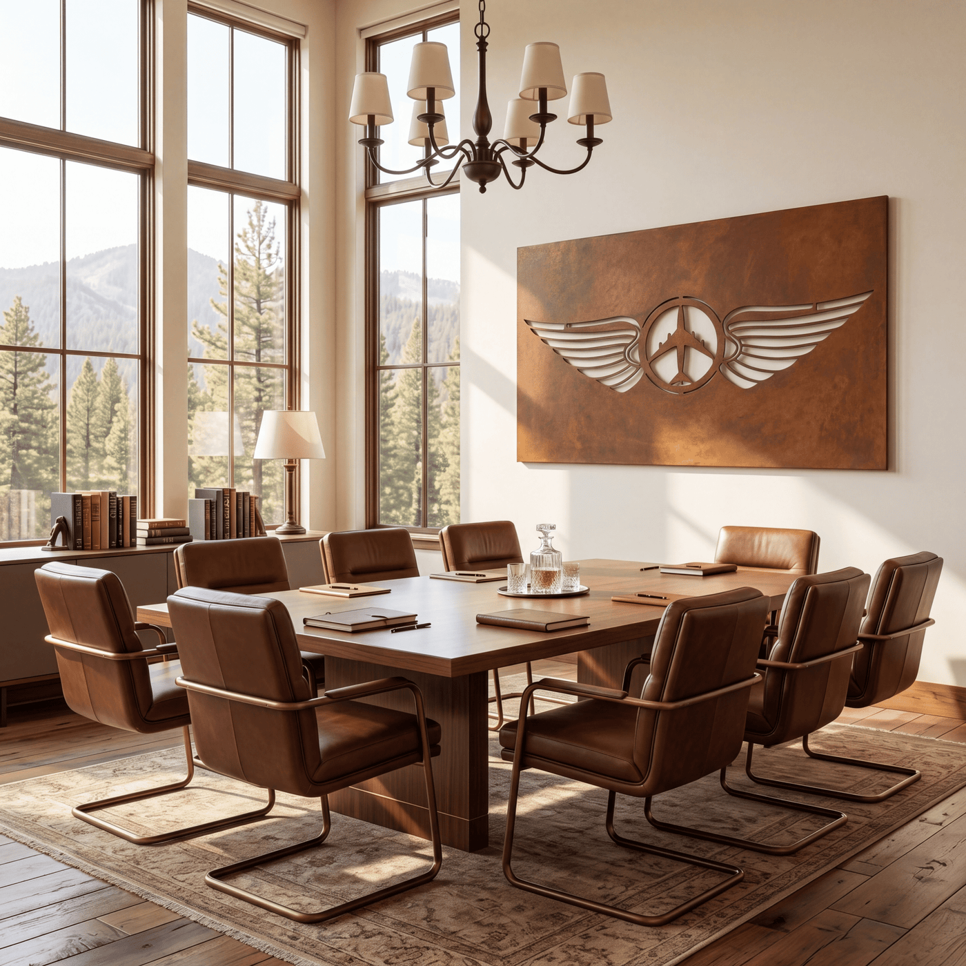 The Pilot's Badge - Metal Wall Art - Oxide - Anthem Classic
