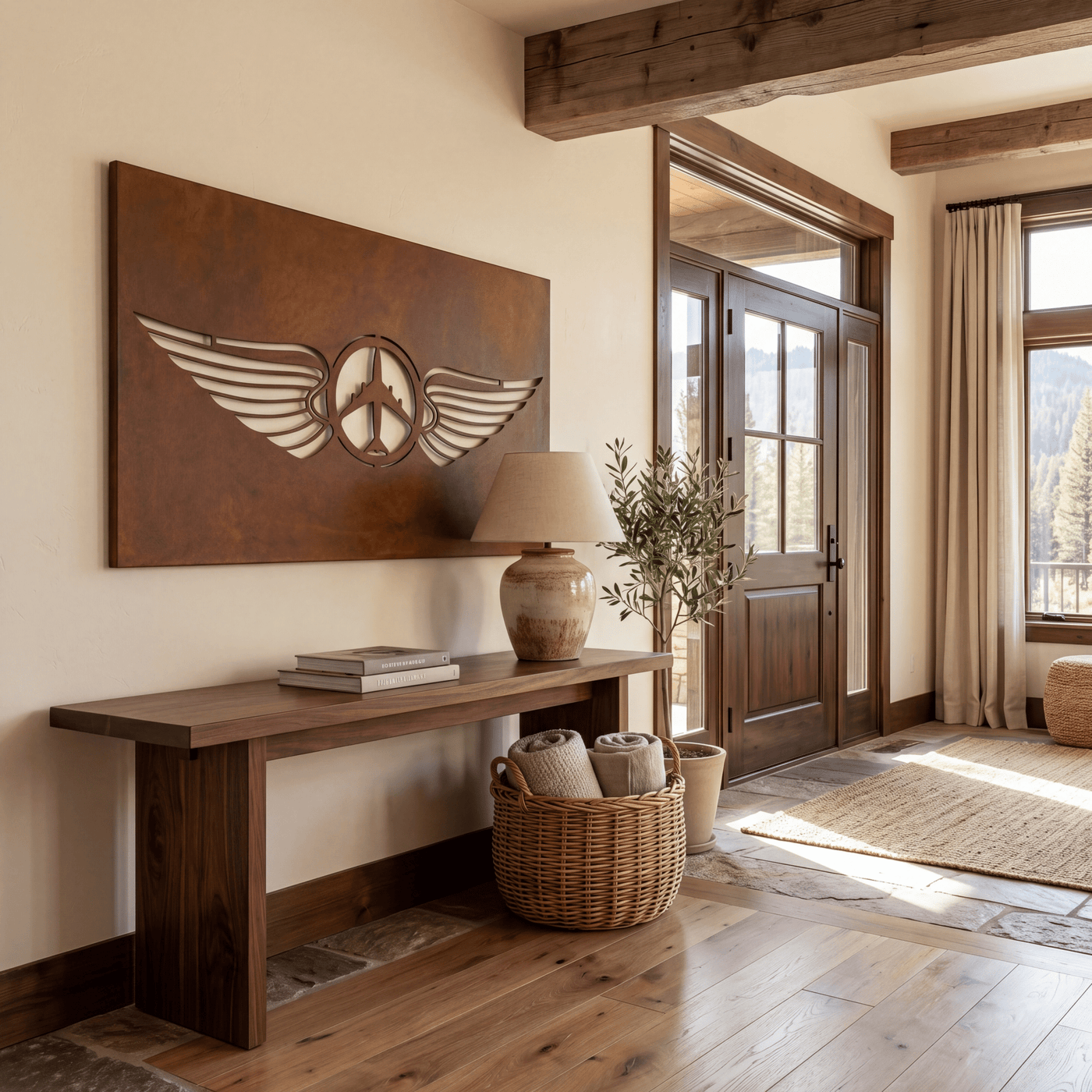 The Pilot's Badge - Metal Wall Art - Oxide - Anthem Classic