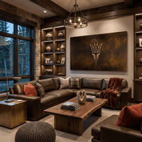 The Pitchfork - Wall Art - Landscape - Umber