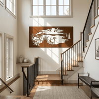 The Point - Metal Wall Art - Oxide