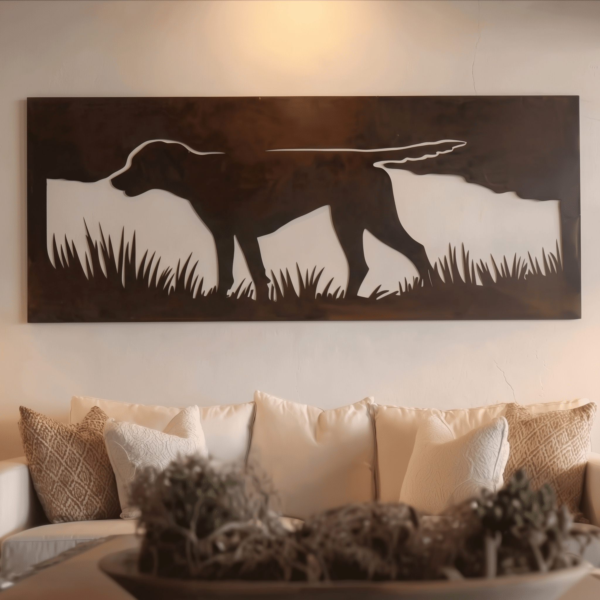 The Pointer - Metal Wall Art - Anthem Classic