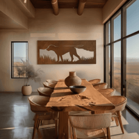 The Pointer - Metal Wall Art - Oxide
