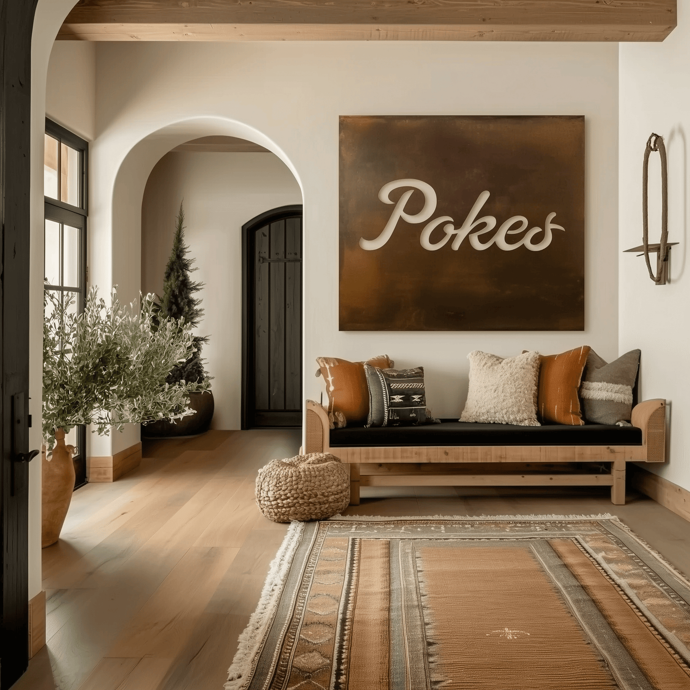 The Pokes - Metal Wall Art - Square - Anthem Classic