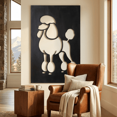 The Poodle - Metal Wall Art - Forge - Anthem Classic