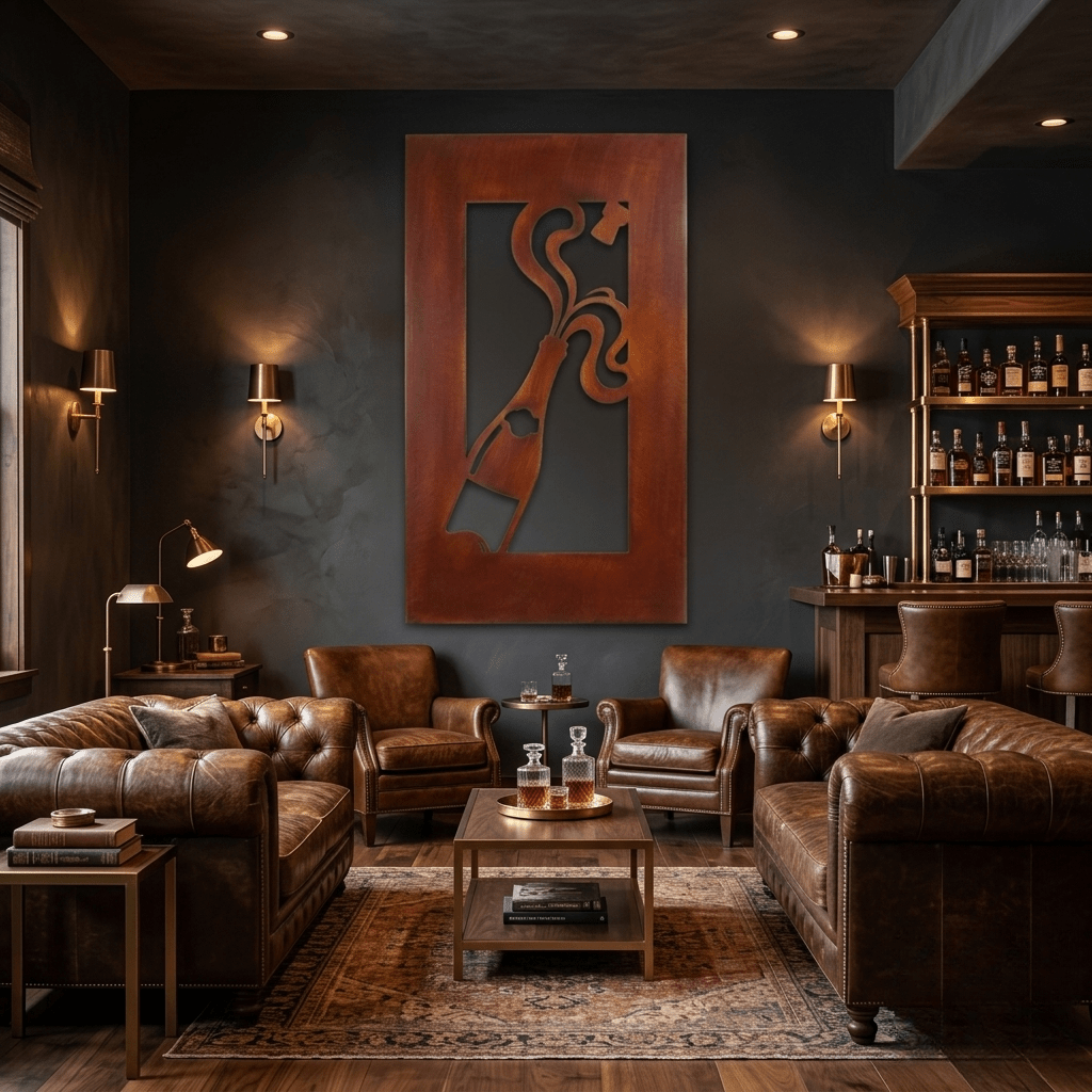 The Pop - Metal Wall Art - Oxide - Anthem Classic