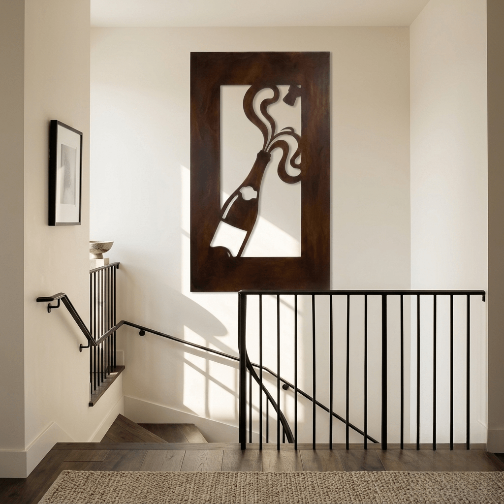 The Pop - Metal Wall Art - Umber - Anthem Classic