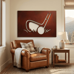 The Precision Chip - Metal Wall Art - Oxide - Anthem Classic