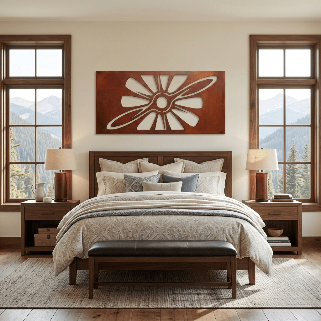 The Propeller Form - Metal Wall Art - Oxide - Anthem Classic