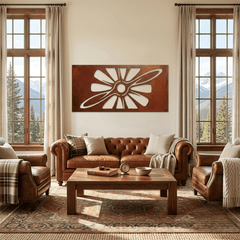 The Propeller Form - Metal Wall Art - Oxide - Anthem Classic