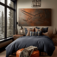 The Propeller - Metal Wall Art - Oxide